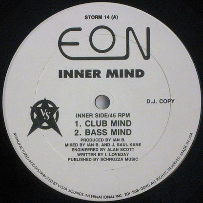 Eon : Inner Mind (12", Promo, D.J)