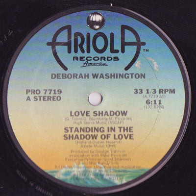 Deborah Washington : Love Shadow / Standing In The Shadow Of Love (12")