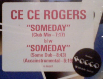 Ce Ce Rogers : Someday (12", Single)