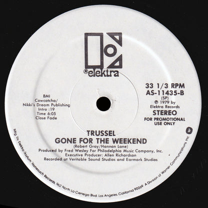 Trussel : Love Injection (12", Promo)