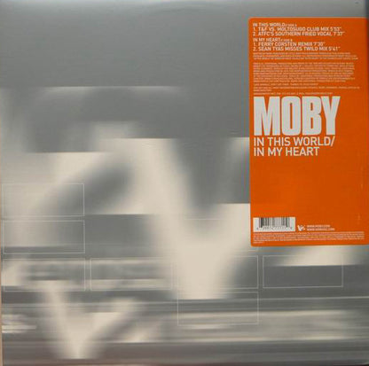 Moby : In This World / In My Heart (12")