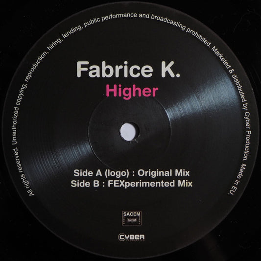 Fabrice K : Higher (12")