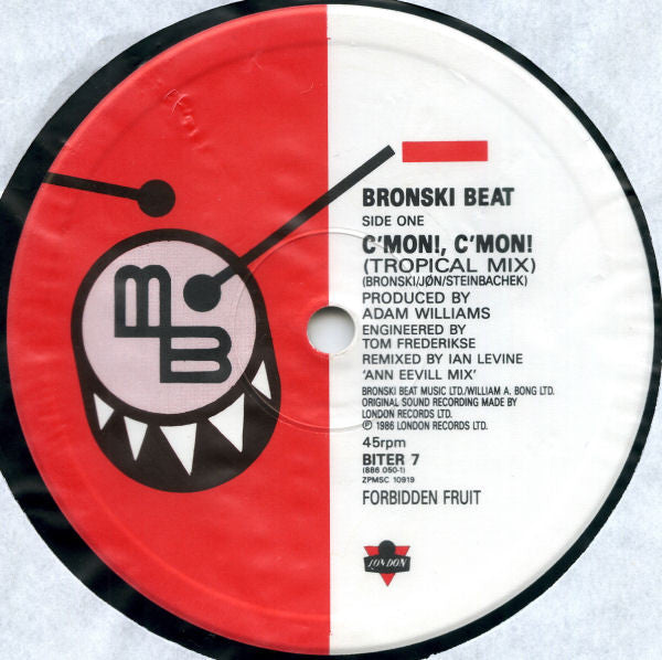Bronski Beat : C'mon! C'mon! (Tropical Mix) (12")