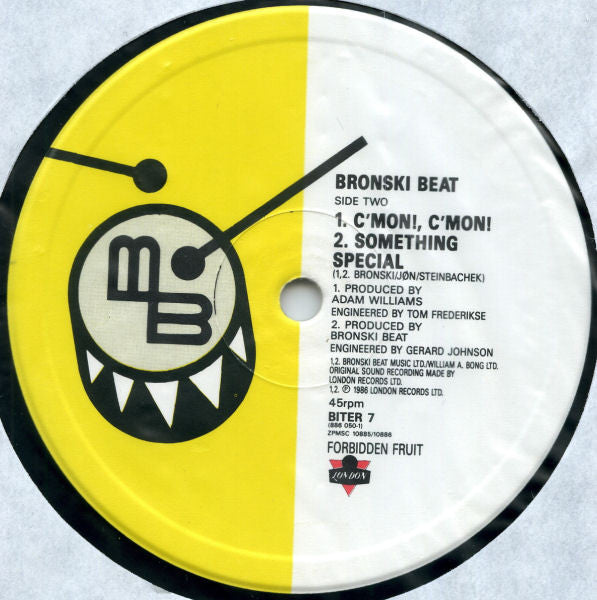 Bronski Beat : C'mon! C'mon! (Tropical Mix) (12")