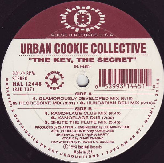 Urban Cookie Collective : The Key, The Secret (12")