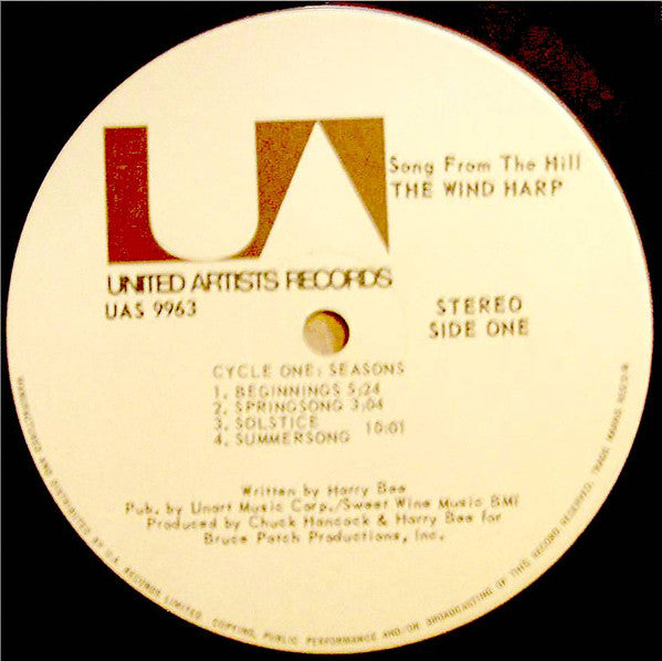 The Wind Harp : Song From The Hill (2xLP)