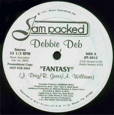 Debbie Deb : Fantasy (12", Promo)