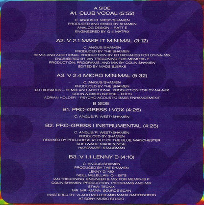 The Shamen : Make It Mine (12")