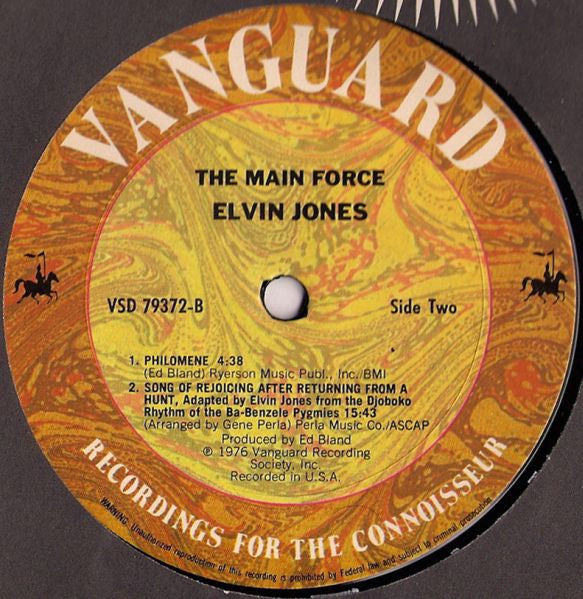 Elvin Jones : The Main Force (LP, Album)
