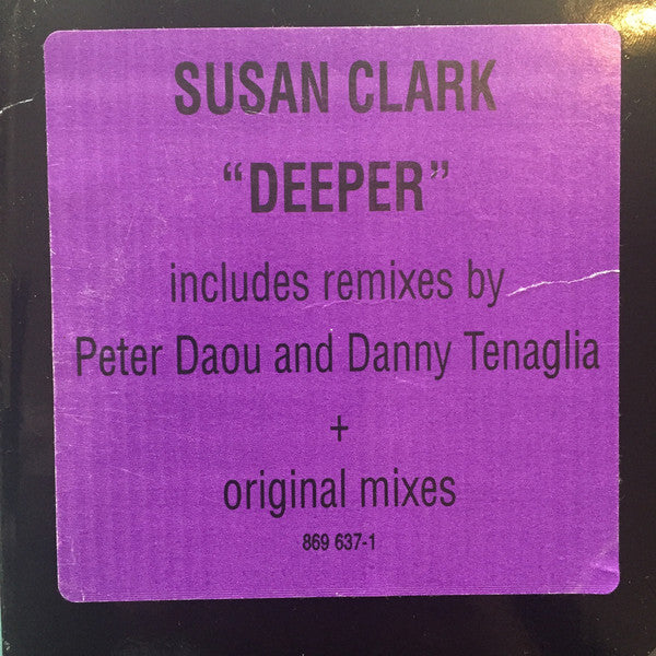 Susan Clark : Deeper (12")