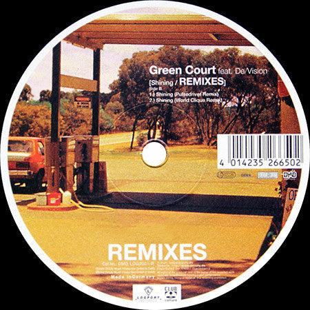 Green Court Feat. De/Vision : Shining (Remixes) (12")