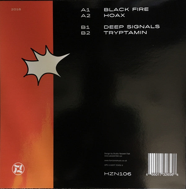 Artilect (2) : Black Fire EP (12", EP)