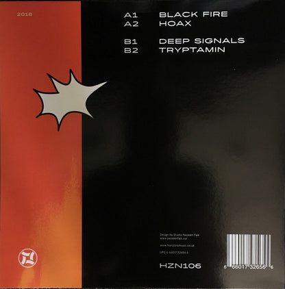 Artilect (2) : Black Fire EP (12", EP)