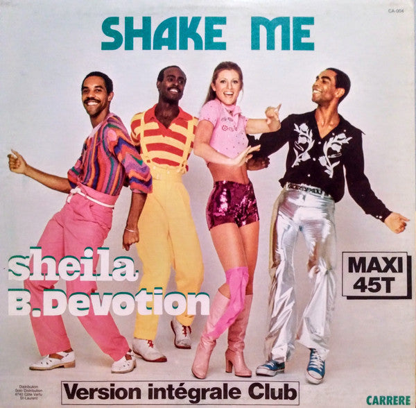 Sheila & B. Devotion : Singin In The Rain / Shake Me (12", Maxi)