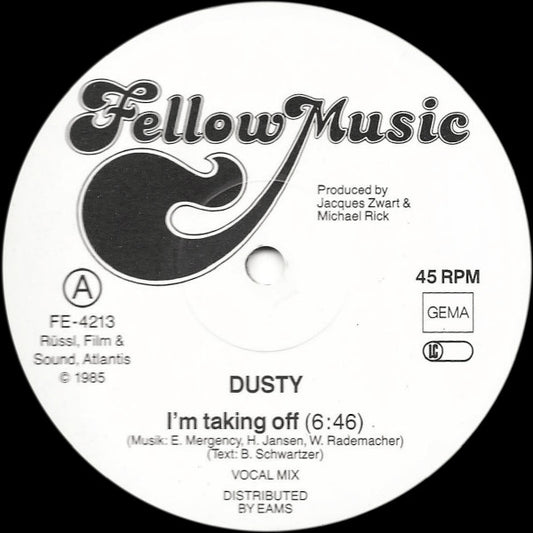 Dusty (8) : I'm Taking Off (12")