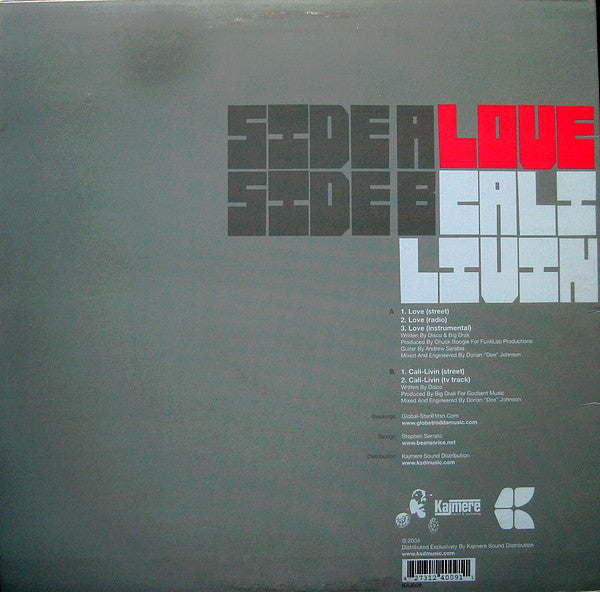 The Globetroddas : Love (12")