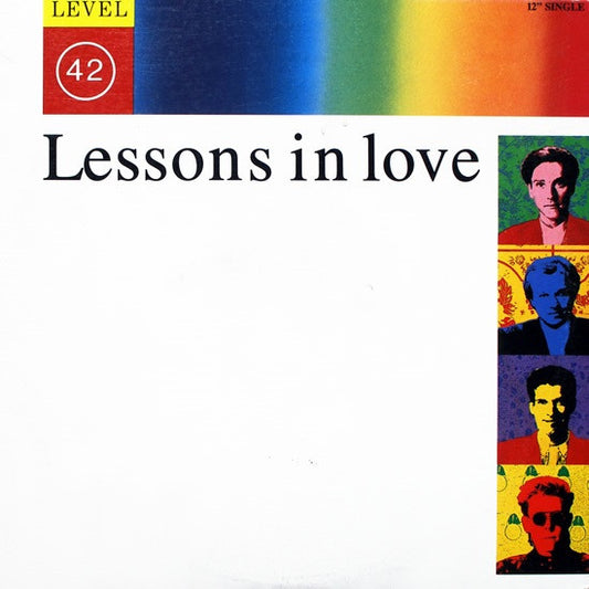 Level 42 : Lessons In Love (12", Single)