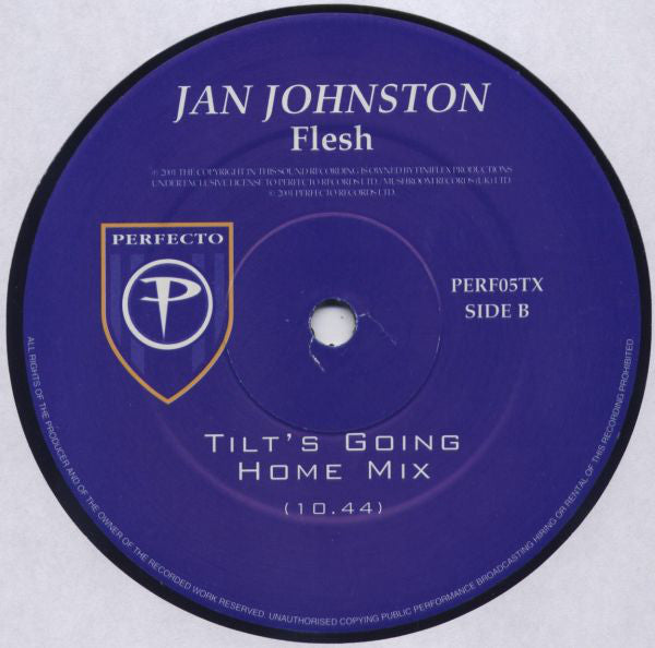 Jan Johnston : Flesh (12")