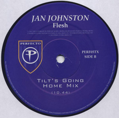 Jan Johnston : Flesh (12")