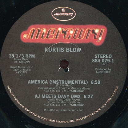 Kurtis Blow : America (12")
