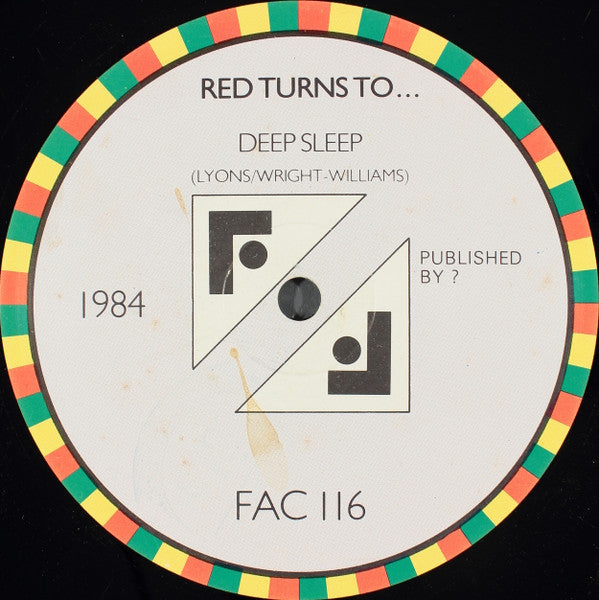 Red Turns To...* : Deep Sleep (12")