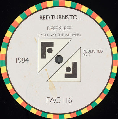Red Turns To...* : Deep Sleep (12")
