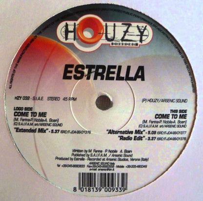 Estrella (2) : Come To Me (12")