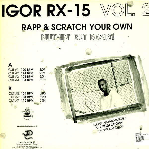 Igor RX-15 : Nuthin' But Beats! Vol. 2 (12")