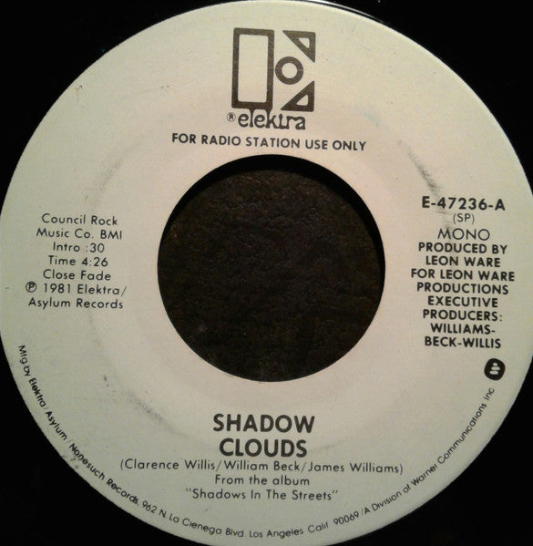 Shadow (21) : Clouds (7", Mono, Promo)