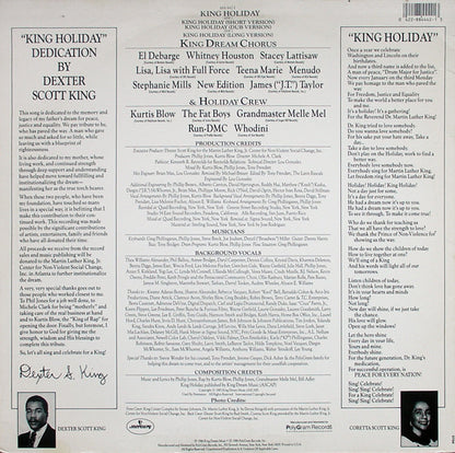 King Dream Chorus & Holiday Crew : King Holiday (12")