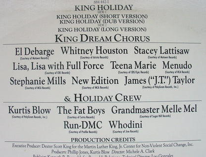 King Dream Chorus & Holiday Crew : King Holiday (12")
