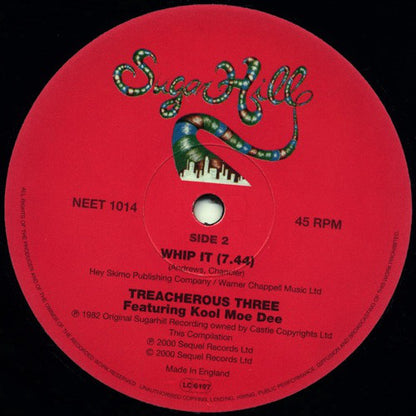 Treacherous Three Featuring Kool Moe Dee : Yes We Can-Can / Whip It (12")