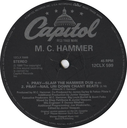 MC Hammer : Pray (12")