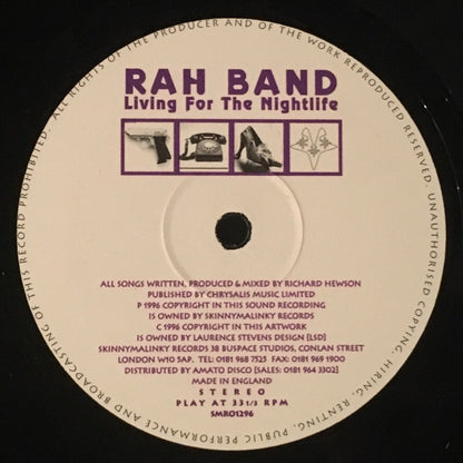 RAH Band : Living For The Nightlife (12")