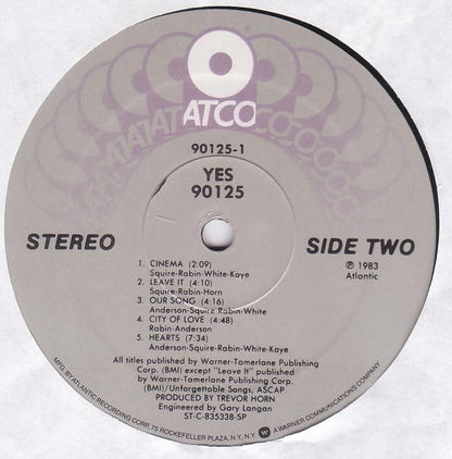 Yes : 90125 (LP, Album, SP )