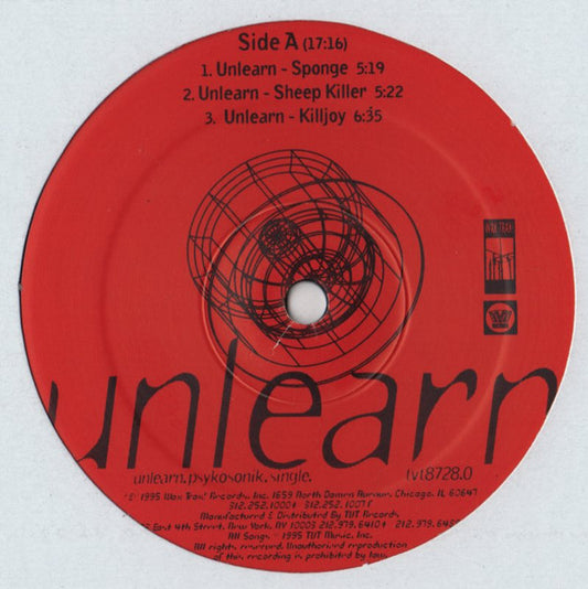 Psykosonik : Unlearn (12", Spe)