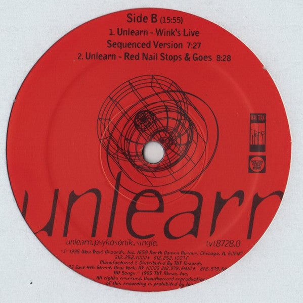Psykosonik : Unlearn (12", Spe)