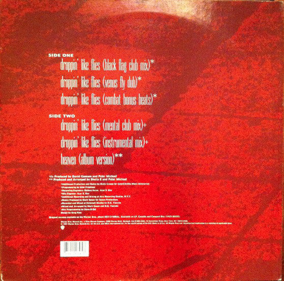 Sheila E. : Droppin' Like Flies (12", Maxi)