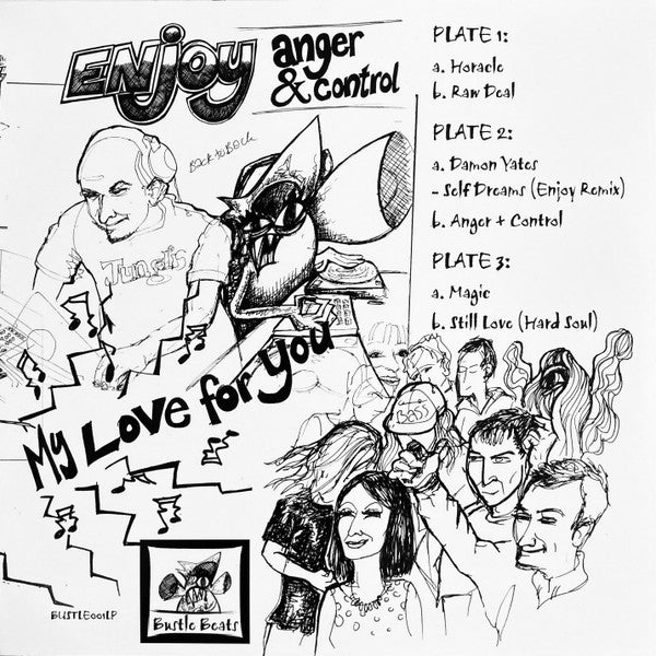 Enjoy (6) : Anger & Control (3x10", Album, Ltd)