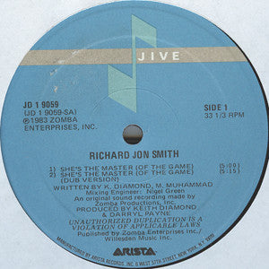 Richard Jon Smith : She's The Master (Of The Game) (12")