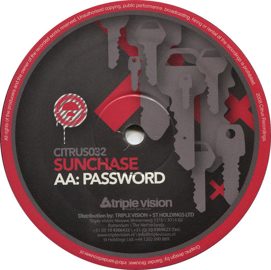 Sunchase : Stop Killing / Password (12")