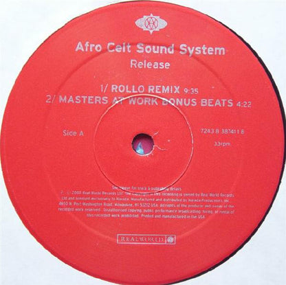 Afro Celt Sound System : Release (12")