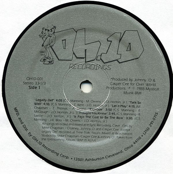 Various : In Full Effect!!! (Cleveland Style) (LP, Comp)