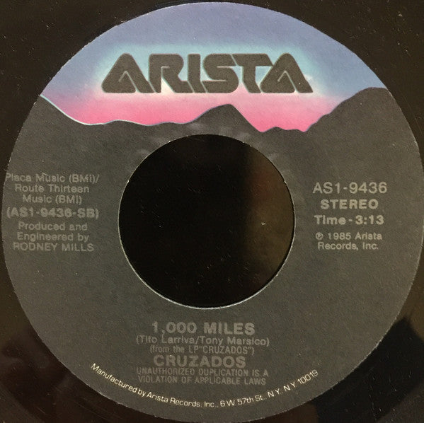 Cruzados : Motorcycle Girl / 1,000 Miles (7")