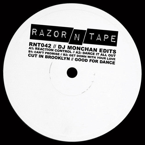 DJ Monchan : DJ Monchan Edits (12", EP)
