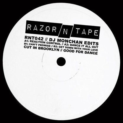 DJ Monchan : DJ Monchan Edits (12", EP)