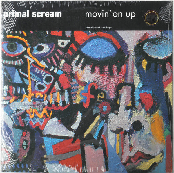 Primal Scream : Movin' On Up  (12", Maxi)