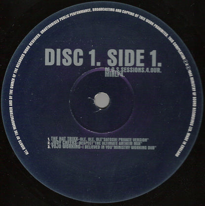 C.J. Mackintosh* : Sessions 4  (4xLP, Comp, Ltd, Gat)