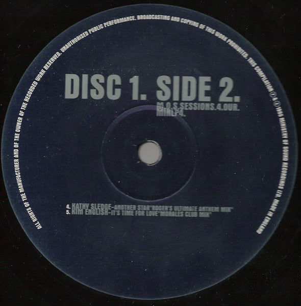 C.J. Mackintosh* : Sessions 4  (4xLP, Comp, Ltd, Gat)