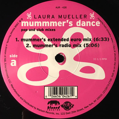Laura Mueller : Mummer's Dance (Pop And Club Mixes) (12", Single)
